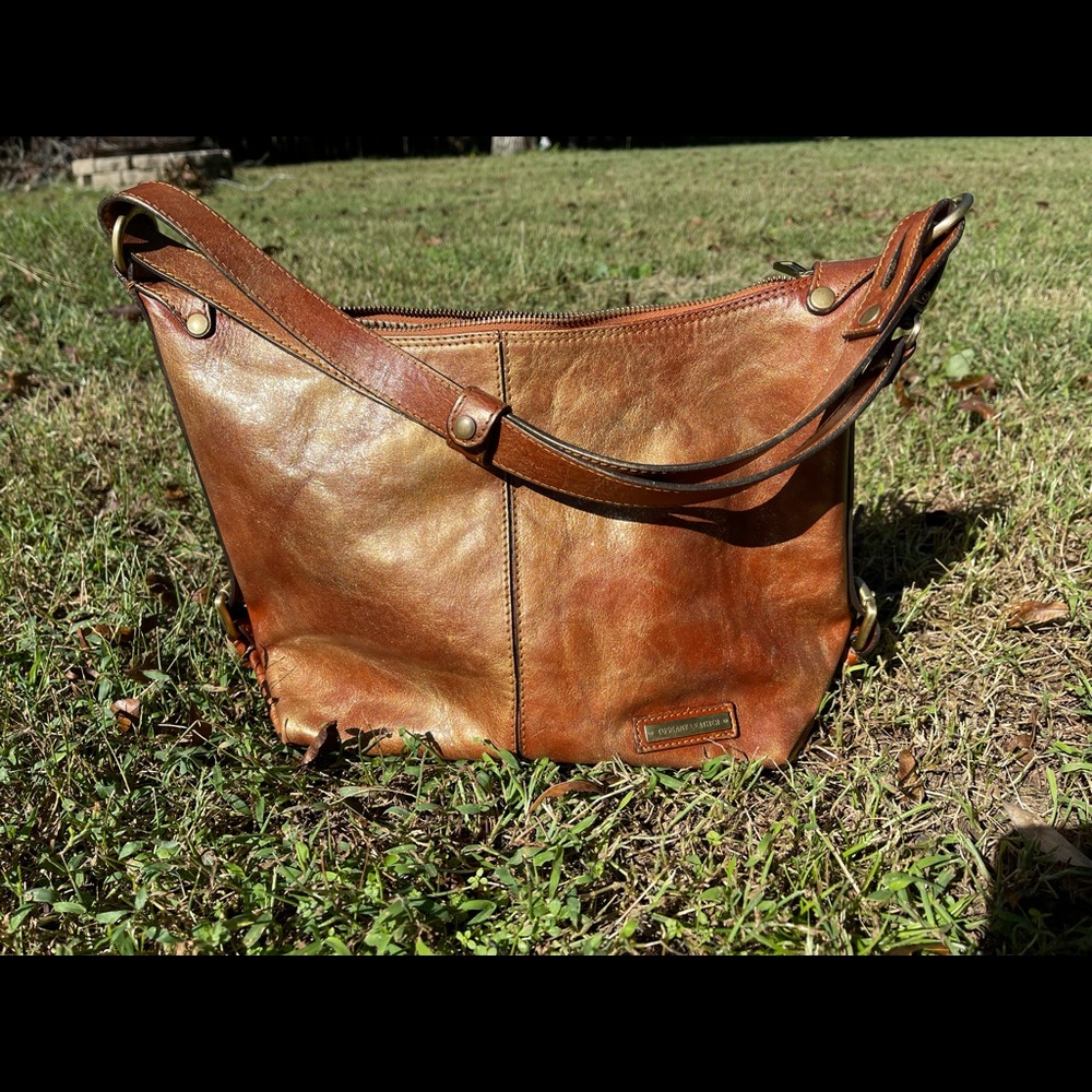 Florentine Leather Gold Handbag